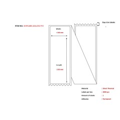 High-Quality Capture Ship Label 102 x 192mm - Perfect for Shipping Needs - SHIPLABEL102X192-FF2